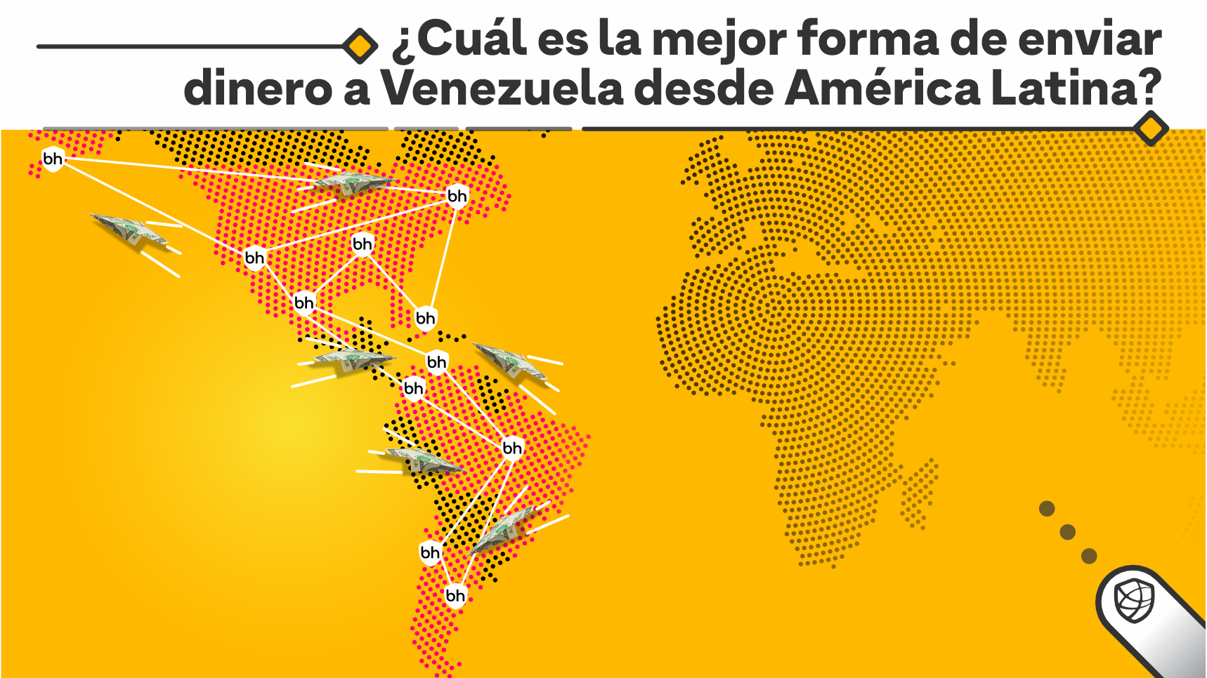 Enviar dinero a Venezuela desde América Latina